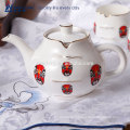 Wholesale Chinese traditional bone china ceramic Chinese Kungfu tea set